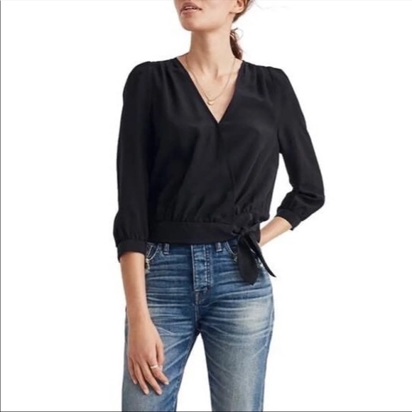 Madewell Tops - Madewell wrap top